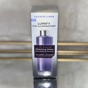Bausch + Lomb Lumify Eye Illuminations Cleansing Water & Eye Makeup Remover